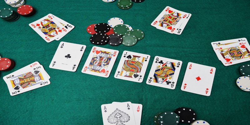 Cách chơi game bài Poker diễn ra  qua 4 vòng cơ bản